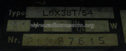 Norelco L6X38T/54; Norelco, North (ID = 762981) Radio