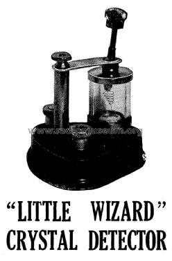 Little Wizard Crystal Detector ; North Ward Radio Co. (ID = 1240628) Radio part