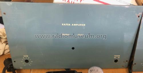 Amplifier RA75A; Northern Electric Co (ID = 2993796) Verst/Mix
