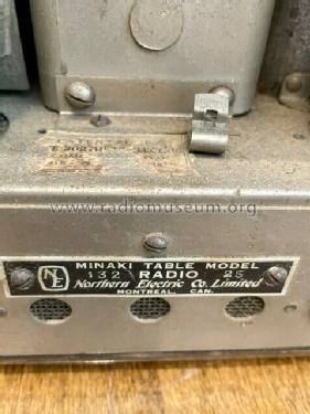 Minaki 132 25; Northern Electric Co (ID = 2665581) Radio