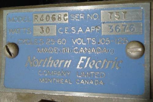 Northern Electric Magnaphone R4068C; Northern Electric Co (ID = 1673560) Ampl/Mixer