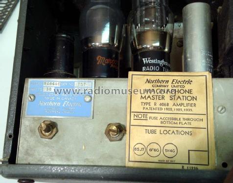 Northern Electric Magnaphone R4068C; Northern Electric Co (ID = 1673561) Ampl/Mixer
