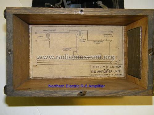 Single Stage Audio Amplifier R-5; Northern Electric Co (ID = 1059009) Ampl/Mixer