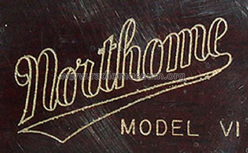 Model VI; Northome, M.W. (ID = 1196827) Radio