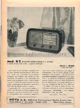 G2; Nova Radio Novaradio (ID = 1265814) Radio