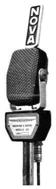 Microfono a Nastro 201; Nova Radio Novaradio (ID = 2658673) Microphone/PU