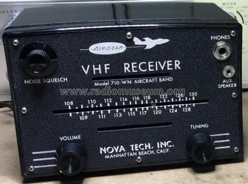 Air-O-Ear VHF Receiver 710-WN; Nova-Tech, Manhattan (ID = 2405713) Radio