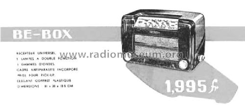 Pontiac Be-Box E39U; Novak also Pontiac; (ID = 1721337) Radio