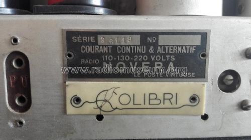 Colibri ; Novera; Marbehan (ID = 2146435) Radio