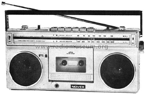 2 Band Stereo Radio Cassette Recorder SRR-6060; Novex Electronics Co (ID = 1615972) Radio