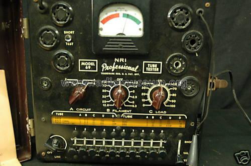 Professional Tube Tester 69; National Radio (ID = 644807) Equipment