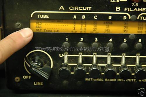 Professional Tube Tester 69; National Radio (ID = 644808) Equipment