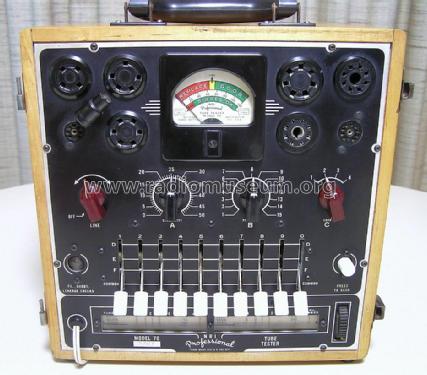 Professional Tube Tester 70; National Radio (ID = 1483653) Equipment