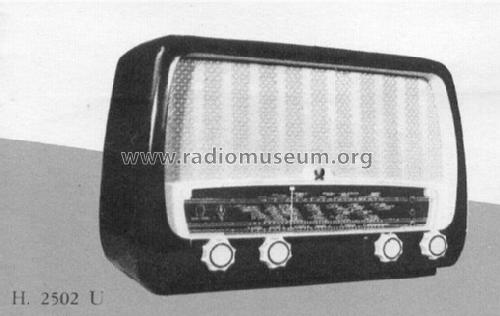 Aristona H2502U; NSF Nederlandsche (ID = 199956) Radio