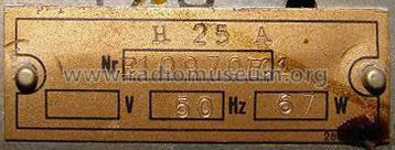 H25A; NSF Nederlandsche (ID = 775312) Radio