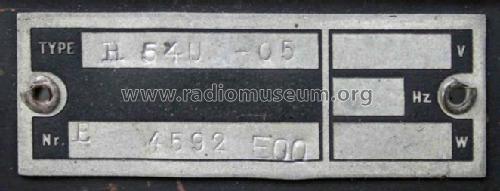 H54U-05; NSF Nederlandsche (ID = 769879) Radio