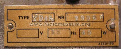 YD4A; NSF Nederlandsche (ID = 721684) Radio