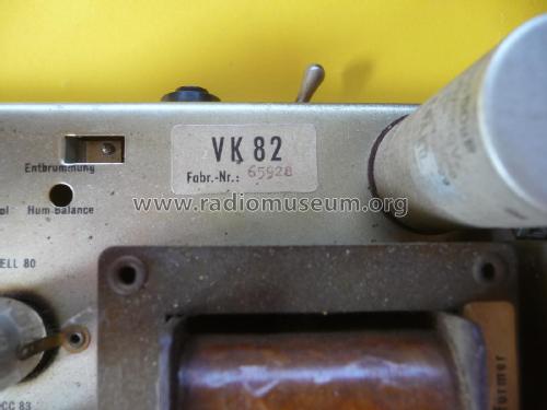 VK 82; NSM (ID = 2138577) Ampl/Mixer