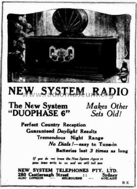 Duophase 6 ; NST New System (ID = 2159924) Radio