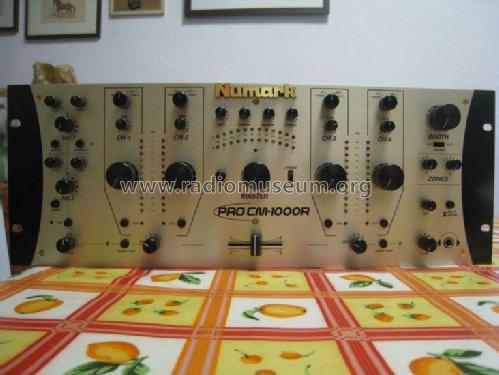 Professional Club Mixer Pro CM-1000R; Numark Industries, (ID = 1804660) Ampl/Mixer