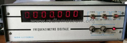 Frequenzimetro digitale a sette cifre LX 275; Nuova Elettronica; (ID = 2877929) Equipment