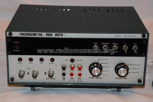 Frequenzimetro Digitale OVER-MATIC LX1000, LX1001, LX1002, LX1003; Nuova Elettronica; (ID = 2825356) Kit