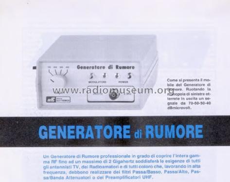 Generatore di Rumore - Noise Generator LX1142; Nuova Elettronica; (ID = 2439953) Equipment
