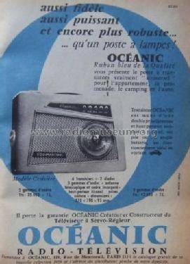Croisière ; Océanic, ITT Océanic (ID = 1294991) Radio