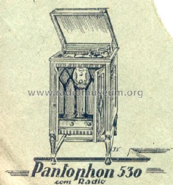 Pantophon 530; Odeon, São Paulo (ID = 212384) Radio