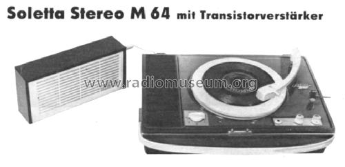 Soletta Stereo M64; Oelsner, Siegfried; (ID = 155018) Ton-Bild