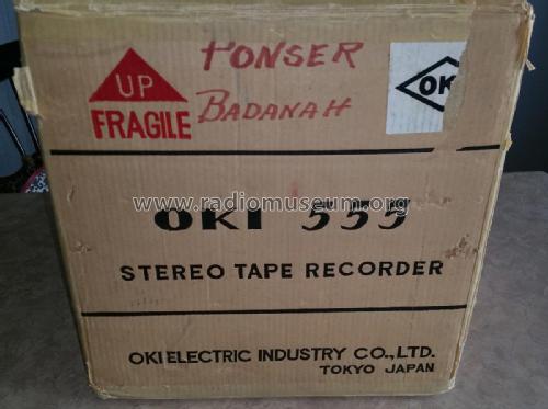 Stereo Tape Recorder 555B; OKI Electric (ID = 2084932) R-Player