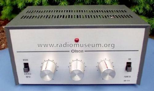 4 Watt Stereo Amplifier AM-278; Olson Radio (ID = 1232748) Ampl/Mixer