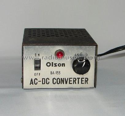 AC-DC Converter BA-155; Olson Radio (ID = 1338329) A-courant