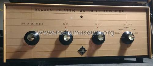 Golden Classic 20 Hi-Fi Amplifier AM-171; Olson Radio (ID = 2882105) Ampl/Mixer