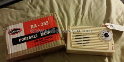 Portable Radio RA-355; Olson Radio (ID = 1722301) Radio