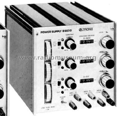 Triple Power Supply LABPAC B603D; Oltronix AB; (ID = 1598418) Equipment