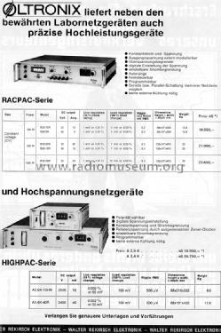 Power Supply HIGHPAC-Series A2,5K-10HR; Oltronix; Leek (ID = 1004833) Equipment