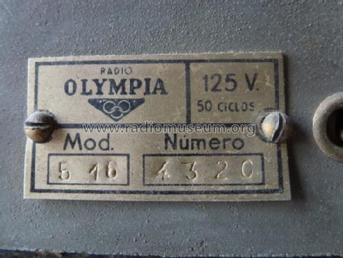 Olympia 516 ; Comercial Radio (ID = 1626238) Radio