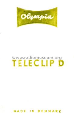 Teleclip D; Olympia Werke, (ID = 1596347) Lautspr.-K