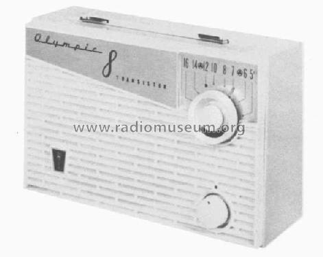 8 Transistor 808; Olympic Radio & (ID = 542421) Radio