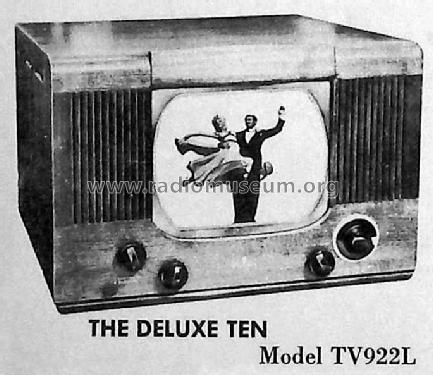 TV-108 DeLuxe Ten ; Olympic Radio & (ID = 2888561) Television