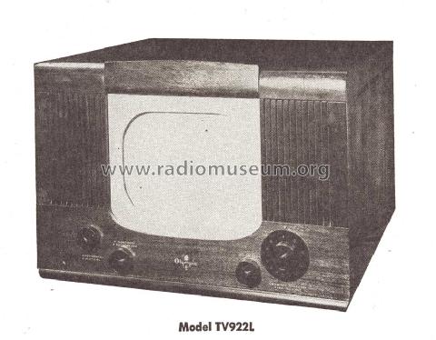 TV-922L DeLuxe Ten ; Olympic Radio & (ID = 1343516) Television