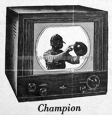 TV-946 Champion ; Olympic Radio & (ID = 2888572) Televisore