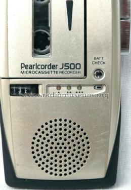 Pearlcorder Microcassette Recorder J500; Olympus Co.; Tokyo (ID = 1330455) R-Player