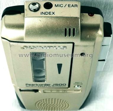 Pearlcorder Microcassette Recorder J500; Olympus Co.; Tokyo (ID = 1330458) R-Player