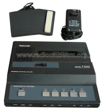Pearlcorder Microcassette Transcriber T1010; Olympus Co.; Tokyo (ID = 2307471) Enrég.-R