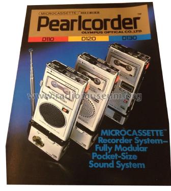 Pearlcorder - Microcassette Recorder D120; Olympus Co.; Tokyo (ID = 1739176) Reg-Riprod
