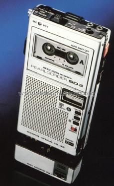Pearlcorder - Microcassette Recorder SD3; Olympus Co.; Tokyo (ID = 2031553) Reg-Riprod
