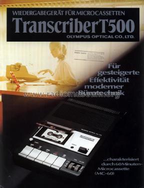 Transcriber T500; Olympus Co.; Tokyo (ID = 2031831) Ton-Bild
