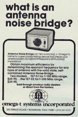 Antenna Noise Bridge TE7-02; Omega-t Systems Inc. (ID = 2062578) Amateur-D